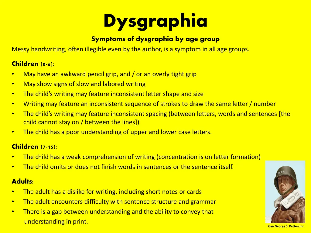 dysgraphia 2