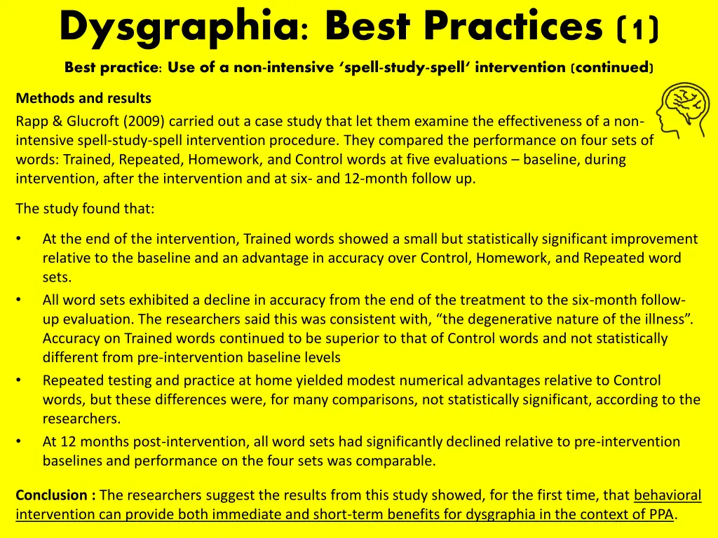 dysgraphia best practices 1