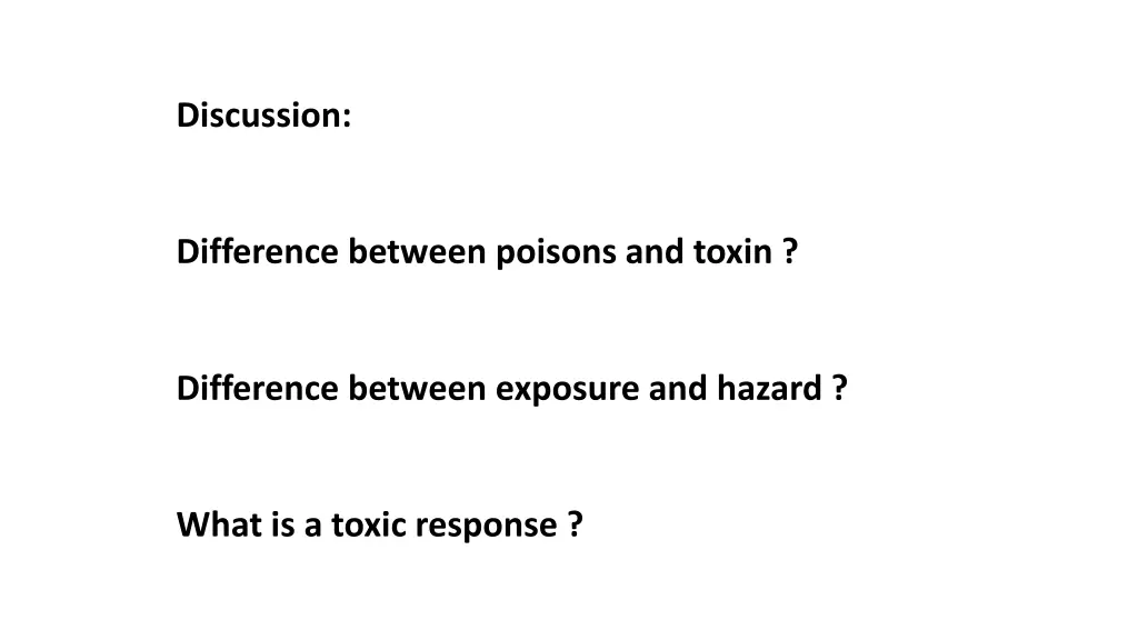 discussion