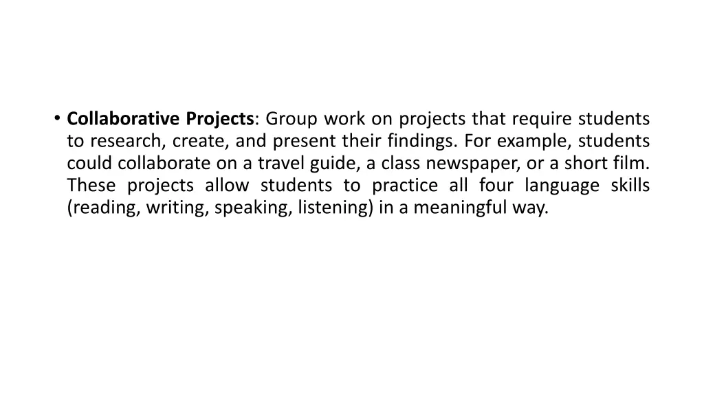 collaborative projects group work on projects