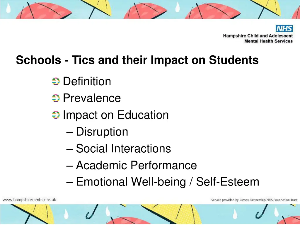 schools tics and their impact on students