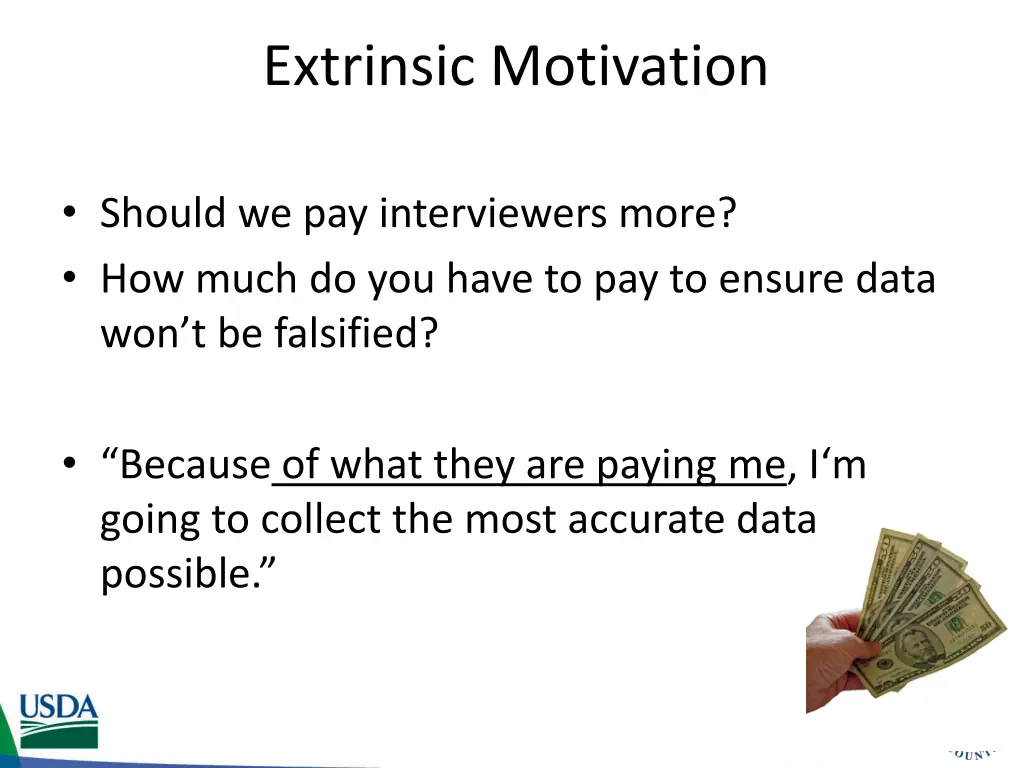 extrinsic motivation