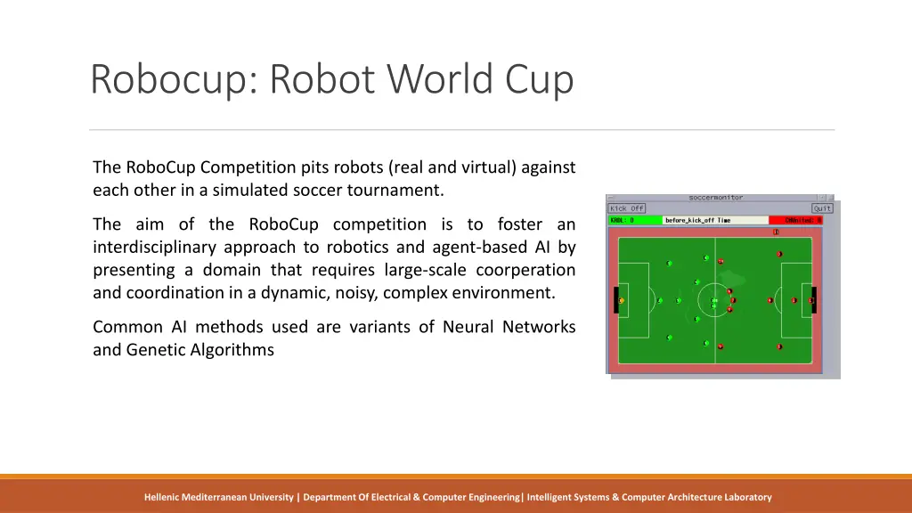 robocup robot world cup