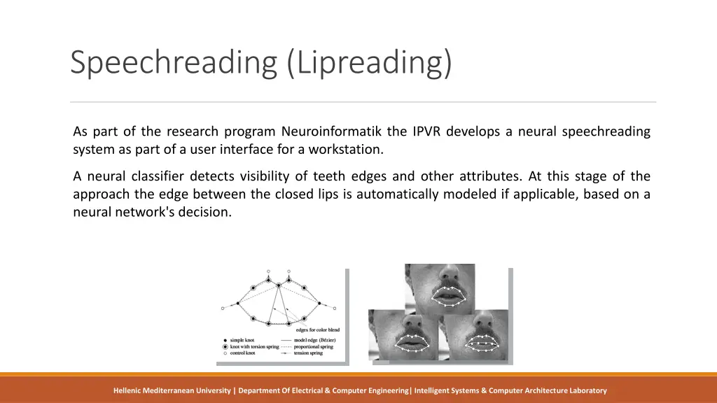 speechreading lipreading