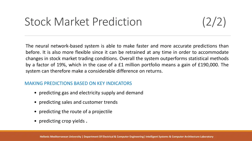 stock market prediction 2 2