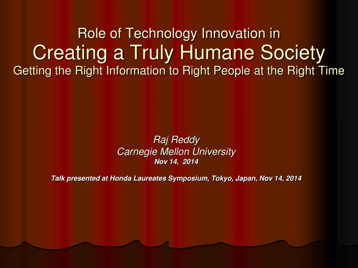 role of technology innovation in creating a truly