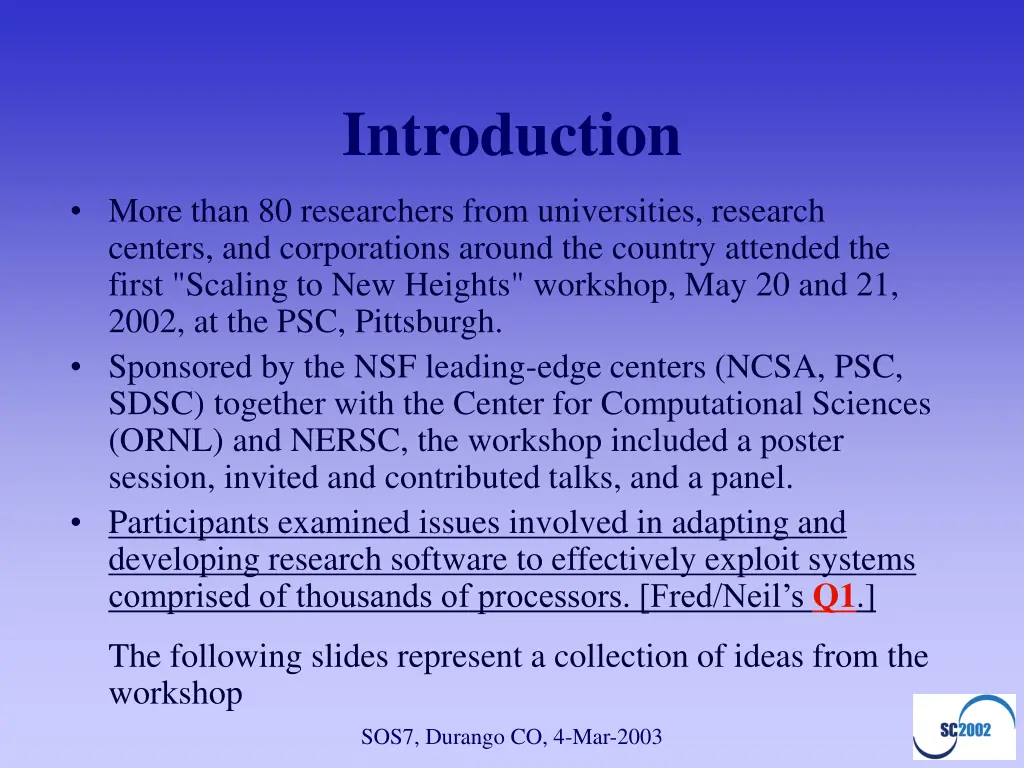 introduction