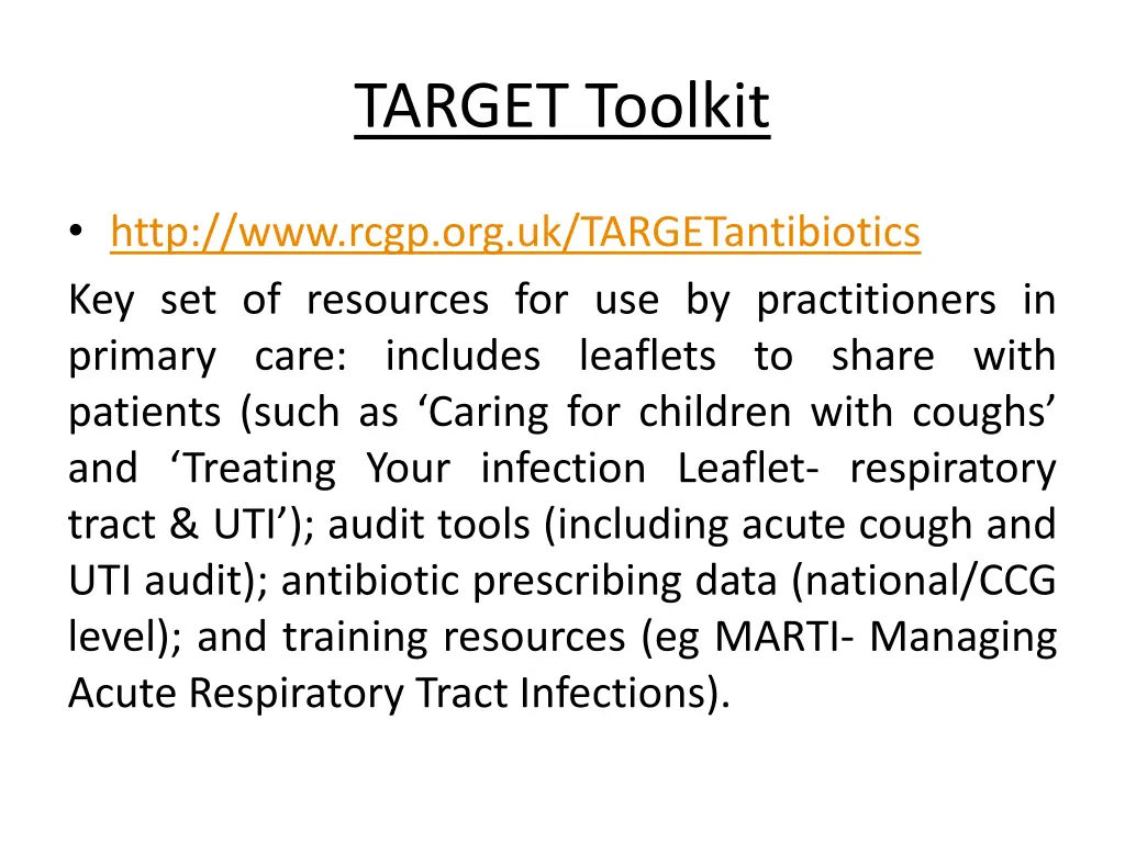 target toolkit