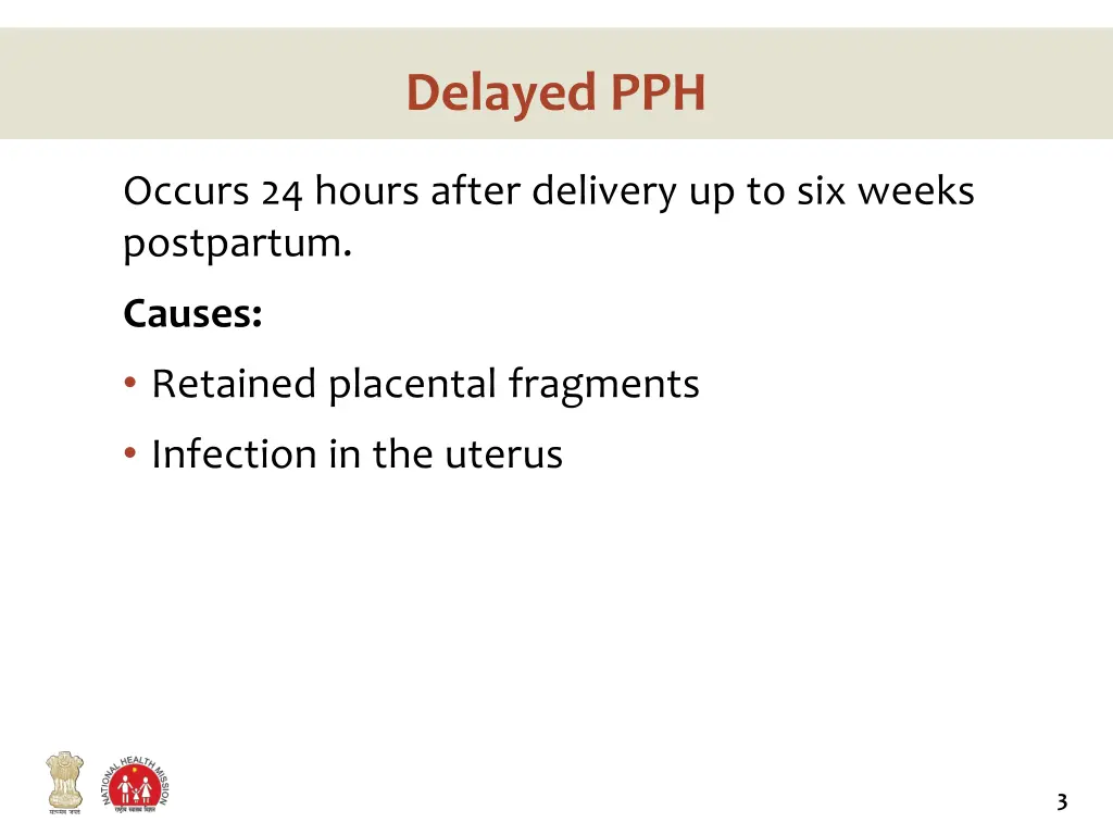 delayed pph