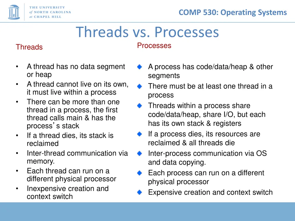 comp 530 operating systems 14