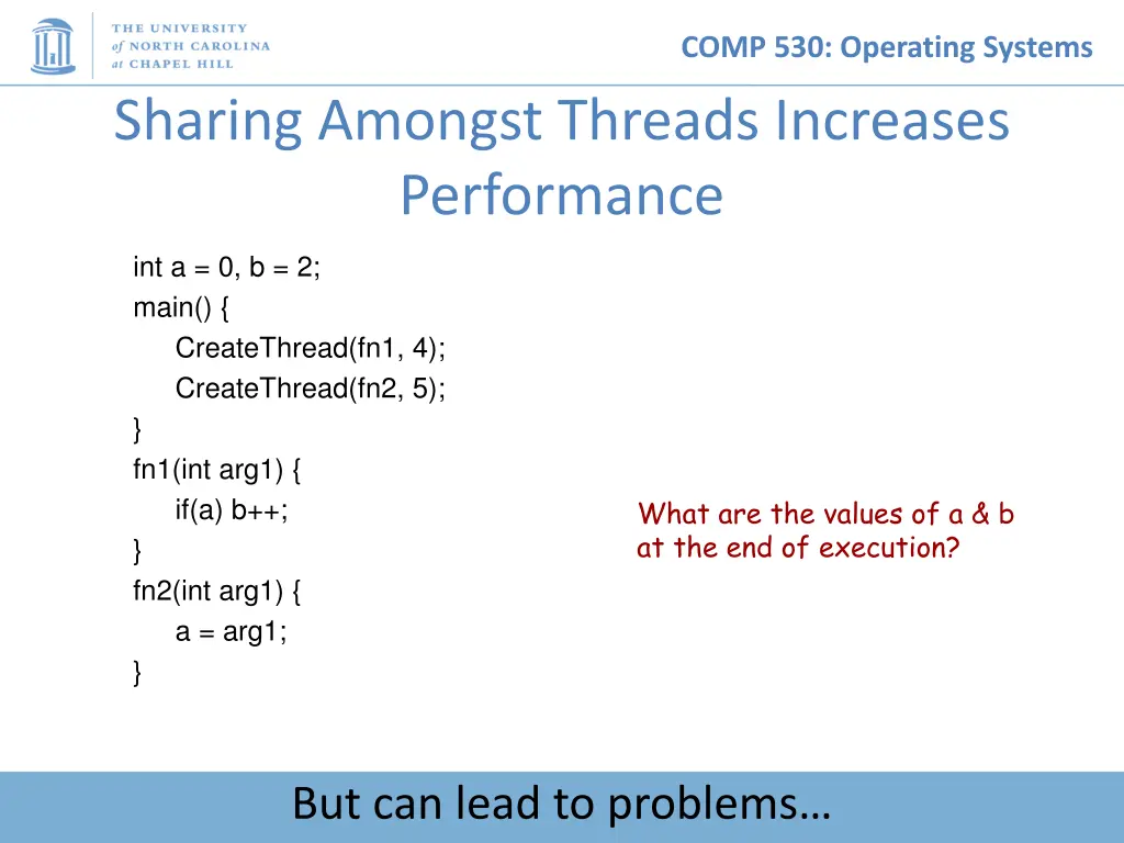 comp 530 operating systems 25