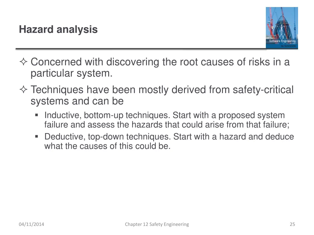 hazard analysis