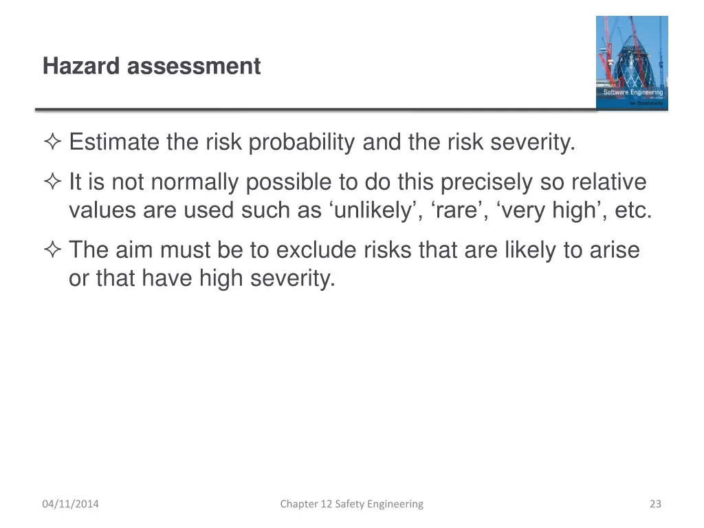 hazard assessment 1