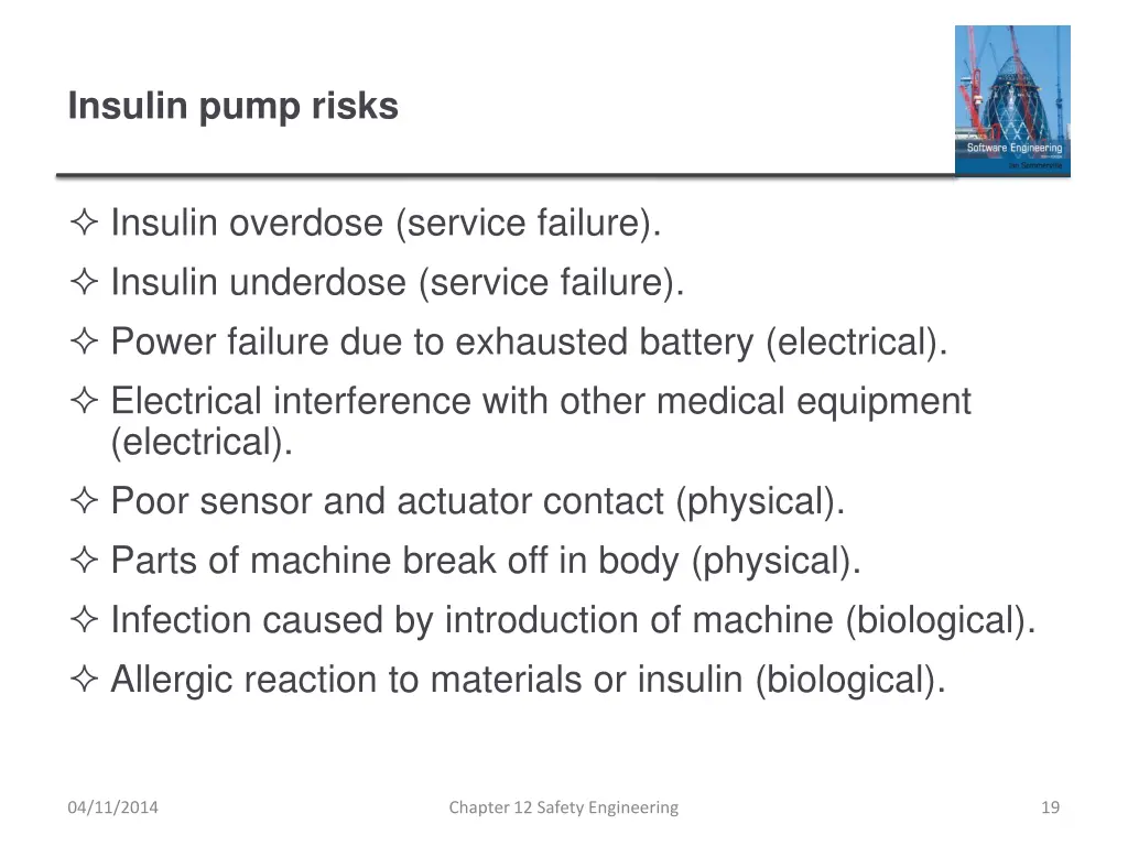 insulin pump risks