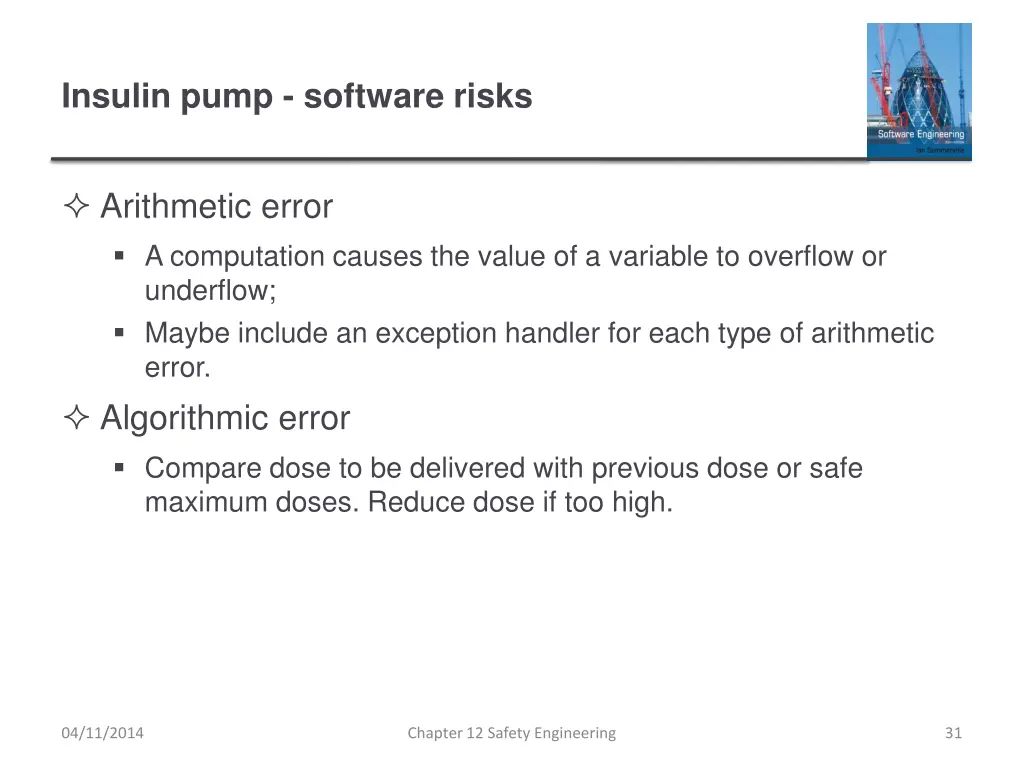 insulin pump software risks