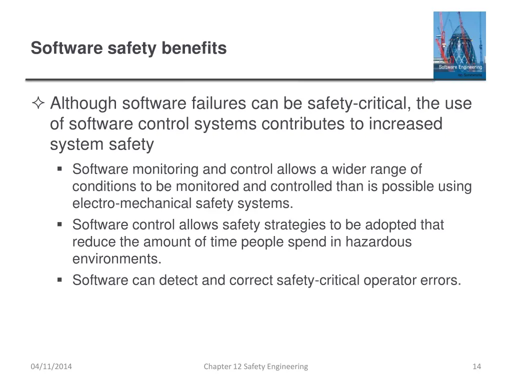 software safety benefits