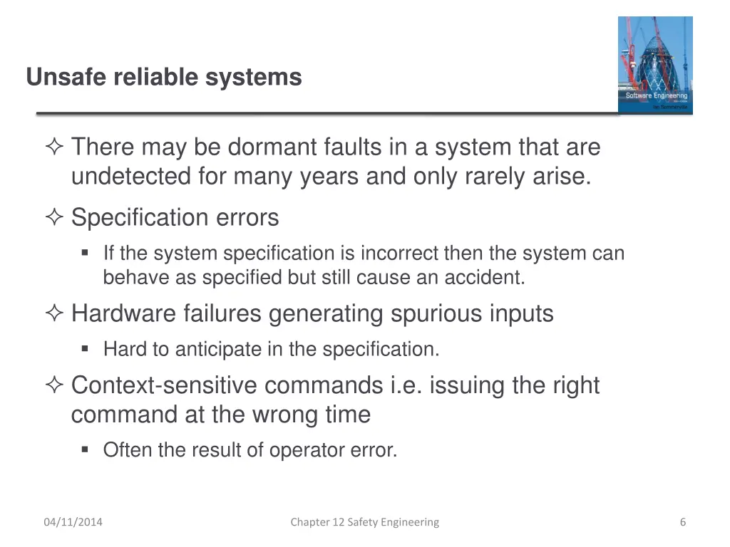 unsafe reliable systems