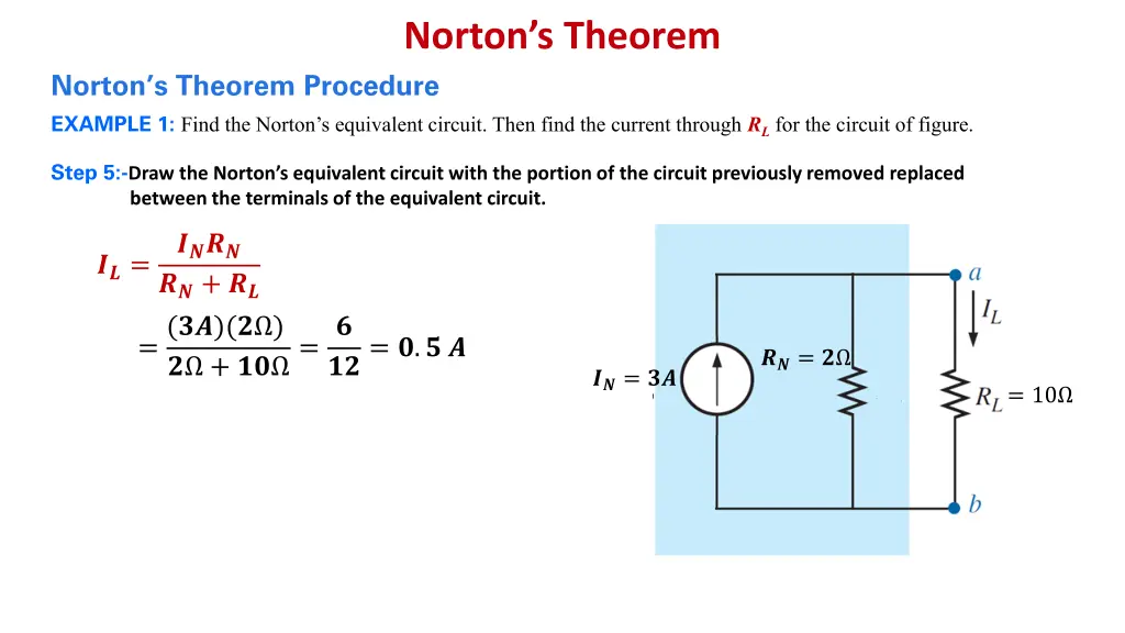 norton s theorem 12