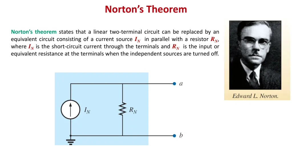 norton s theorem