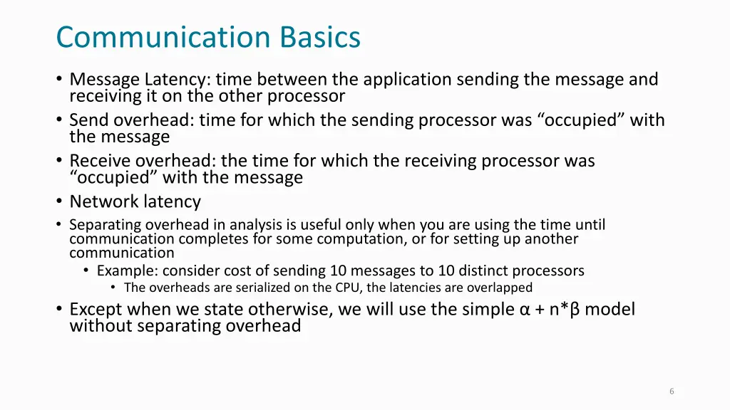 communication basics