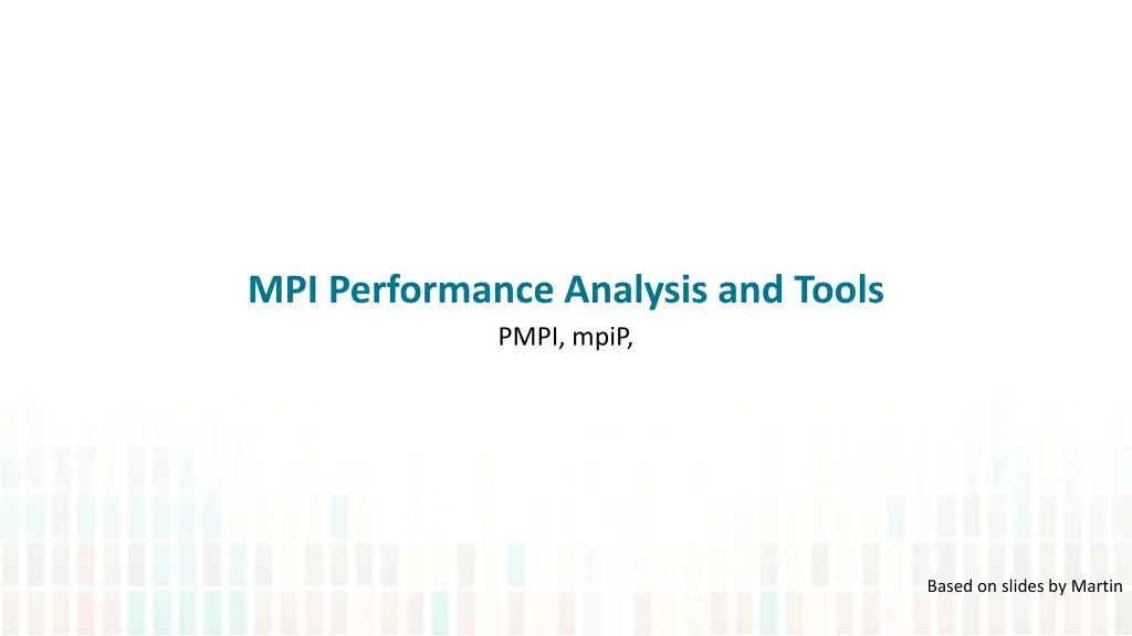 mpi performance analysis and tools pmpi mpip