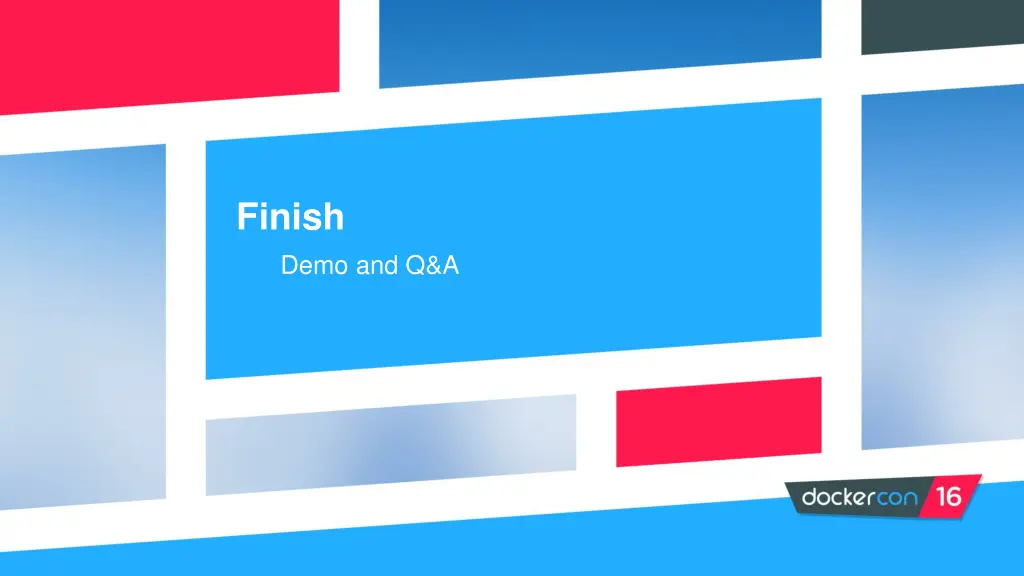 finish demo and q a