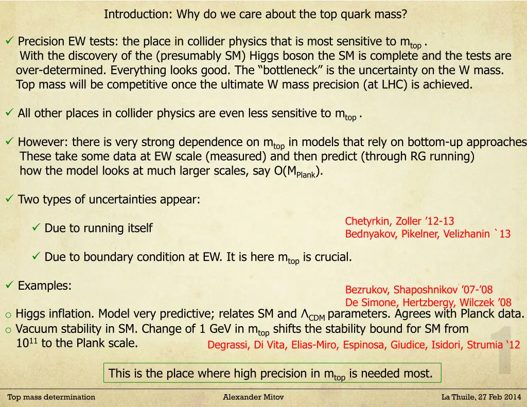 introduction why do we care about the top quark