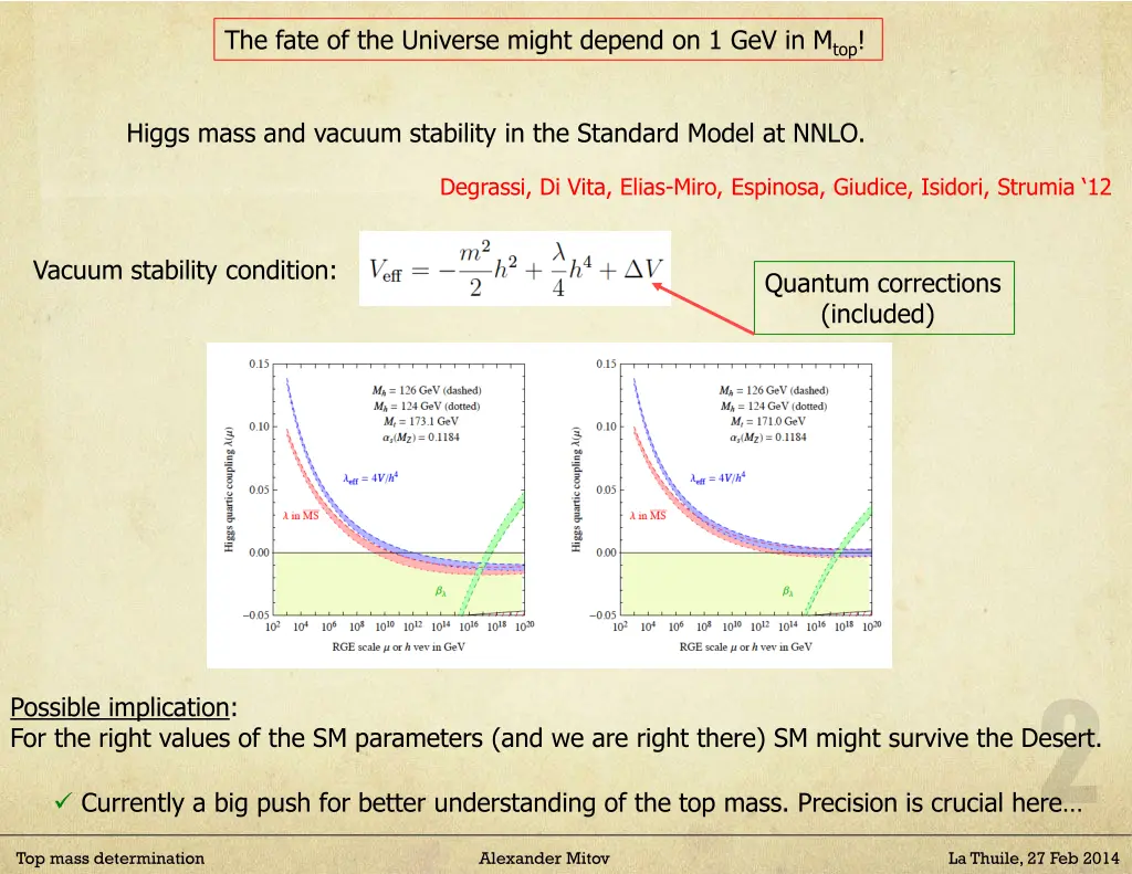 the fate of the universe might depend