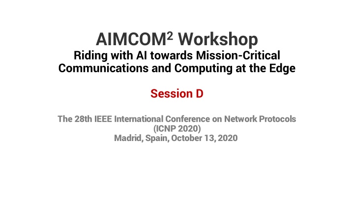 aimcom 2 workshop riding with ai towards mission