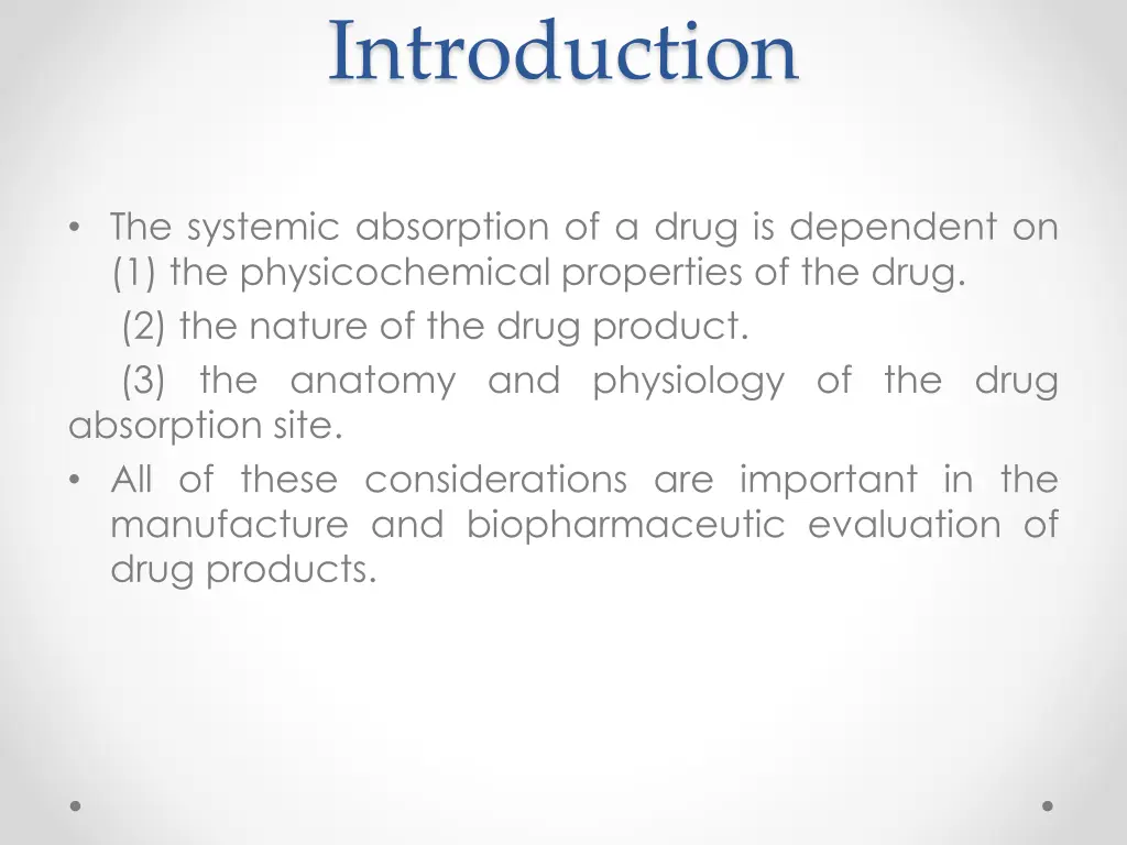 introduction
