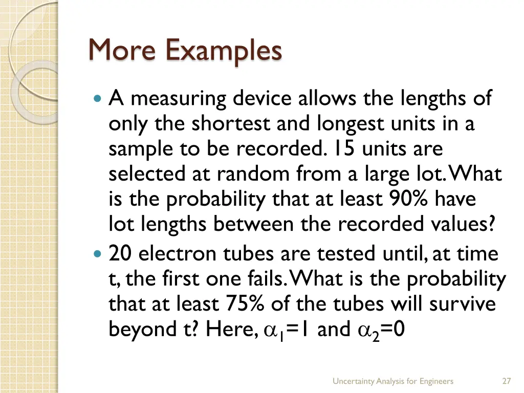 more examples