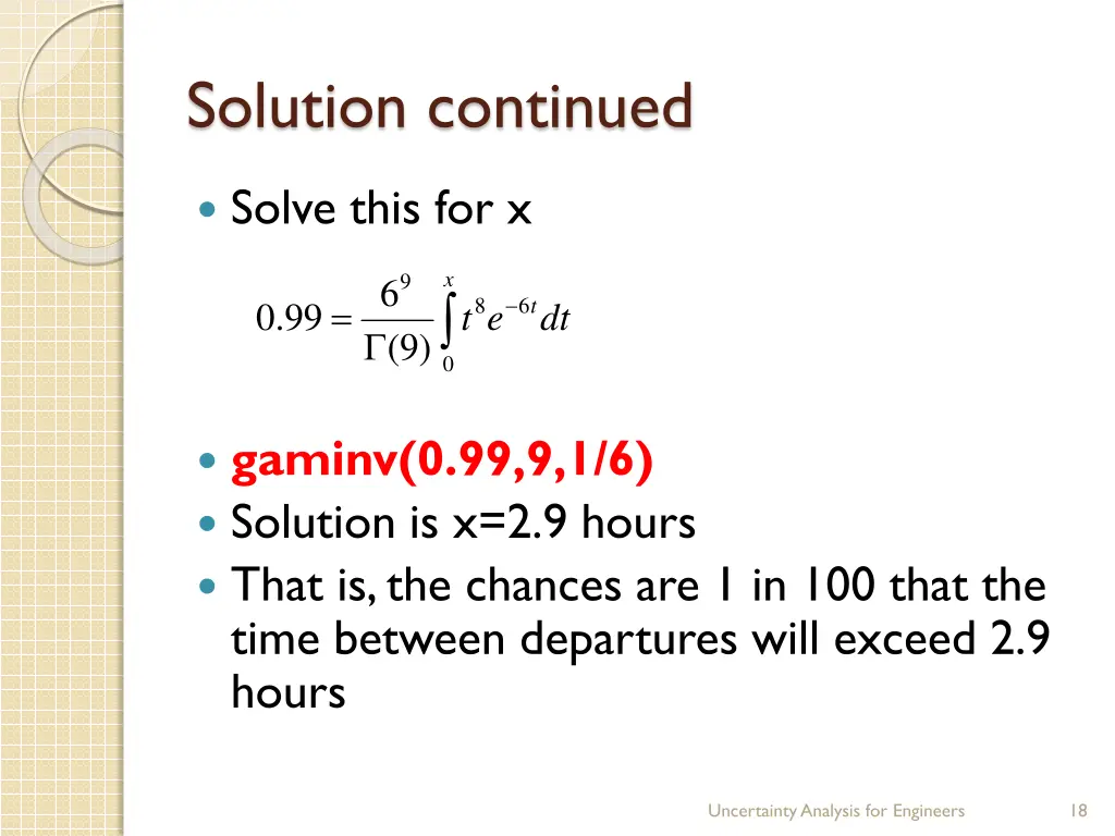 solution continued