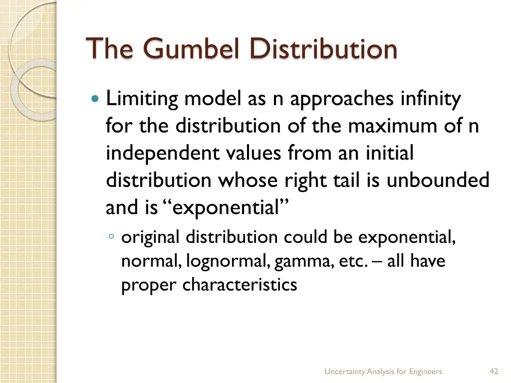 the gumbel distribution