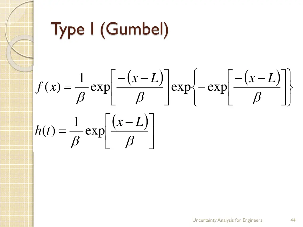 type i gumbel