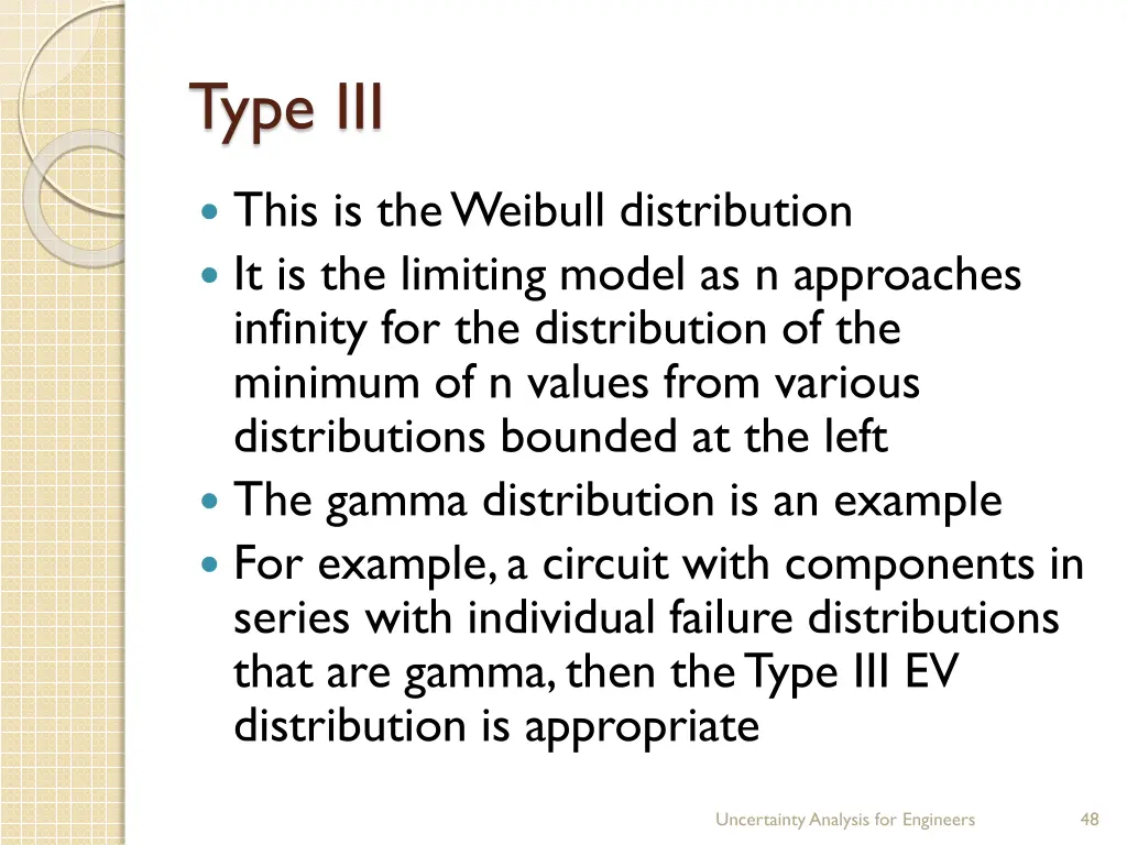 type iii