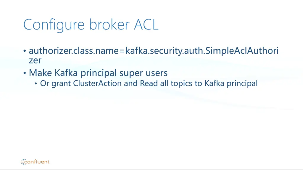 configure broker acl