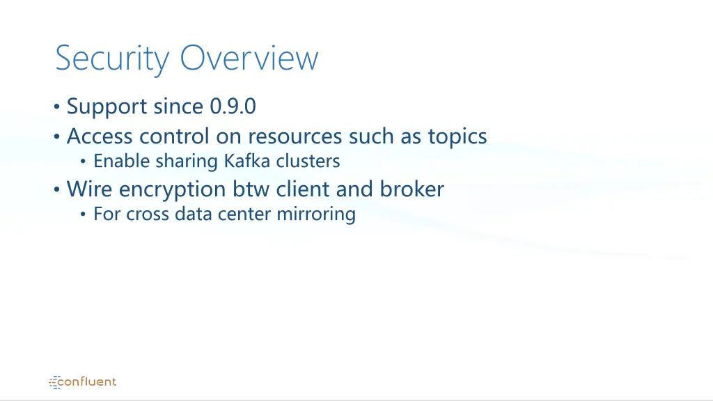 security overview
