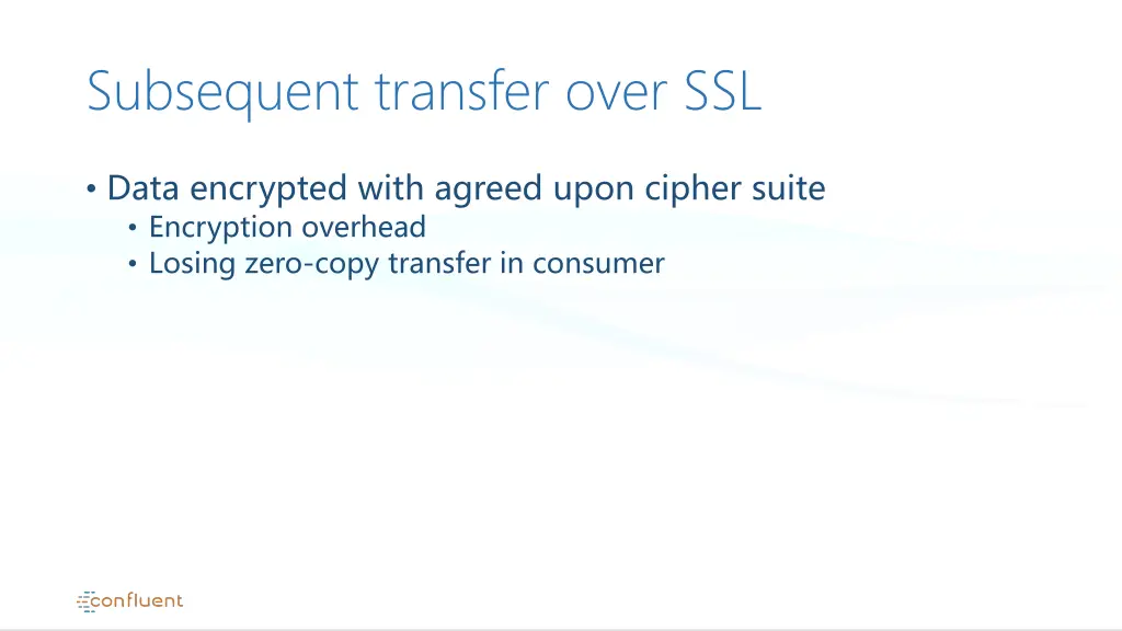 subsequent transfer over ssl