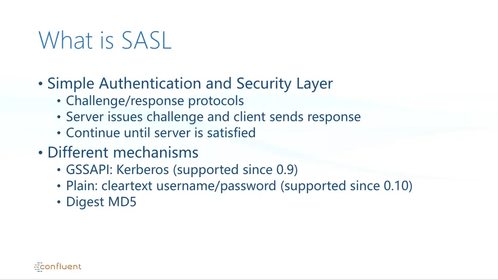 what is sasl