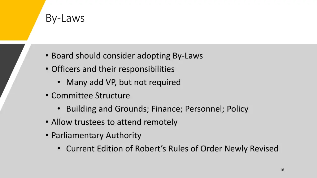 by laws