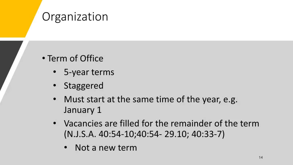 organization