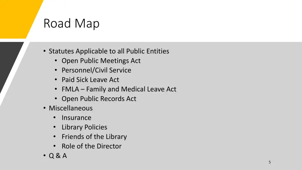 road map 2