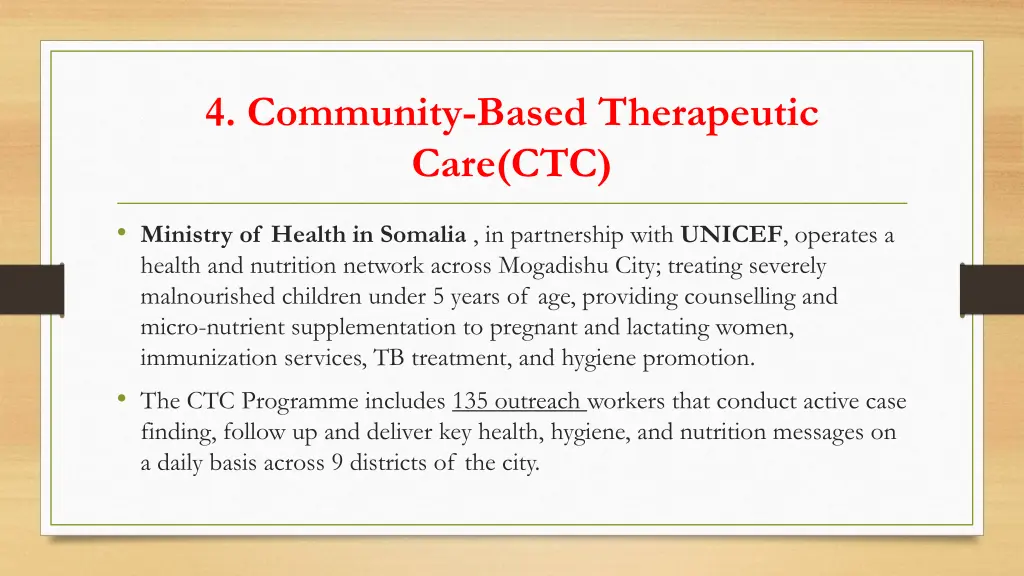 4 community based therapeutic care ctc