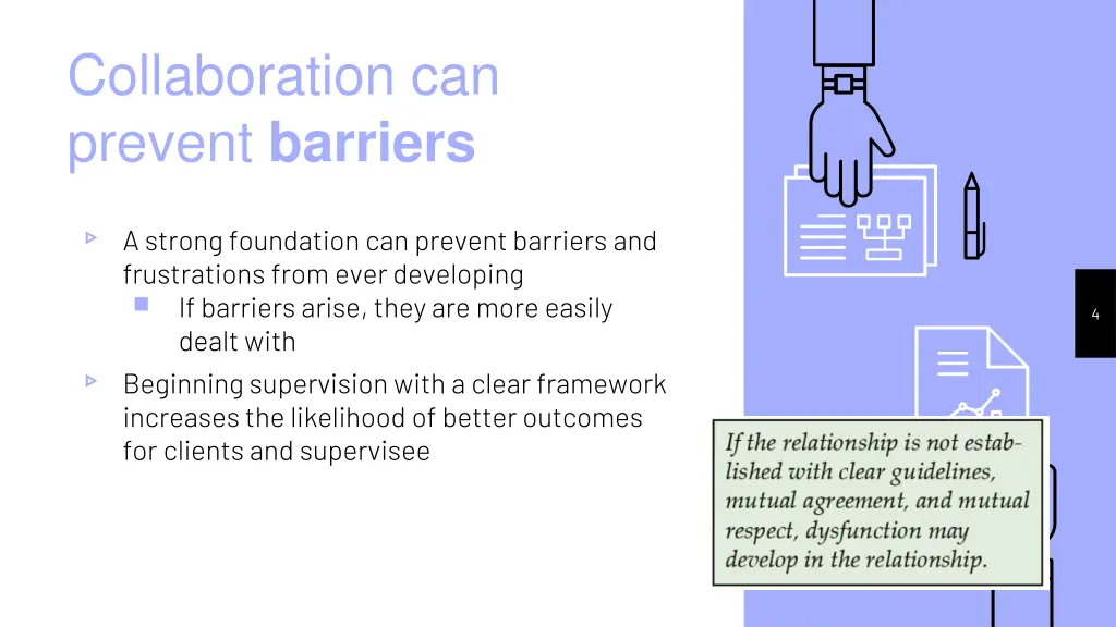 collaboration can prevent barriers