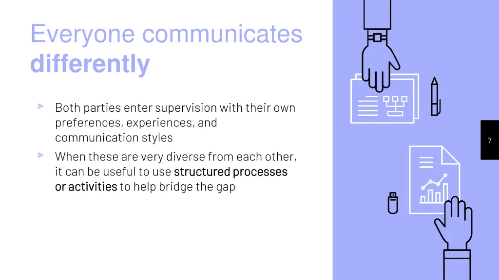 everyone communicates differently