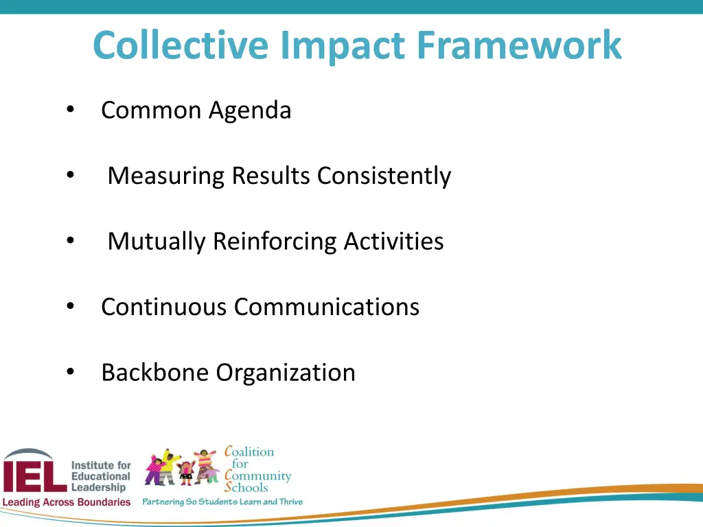 collective impact framework