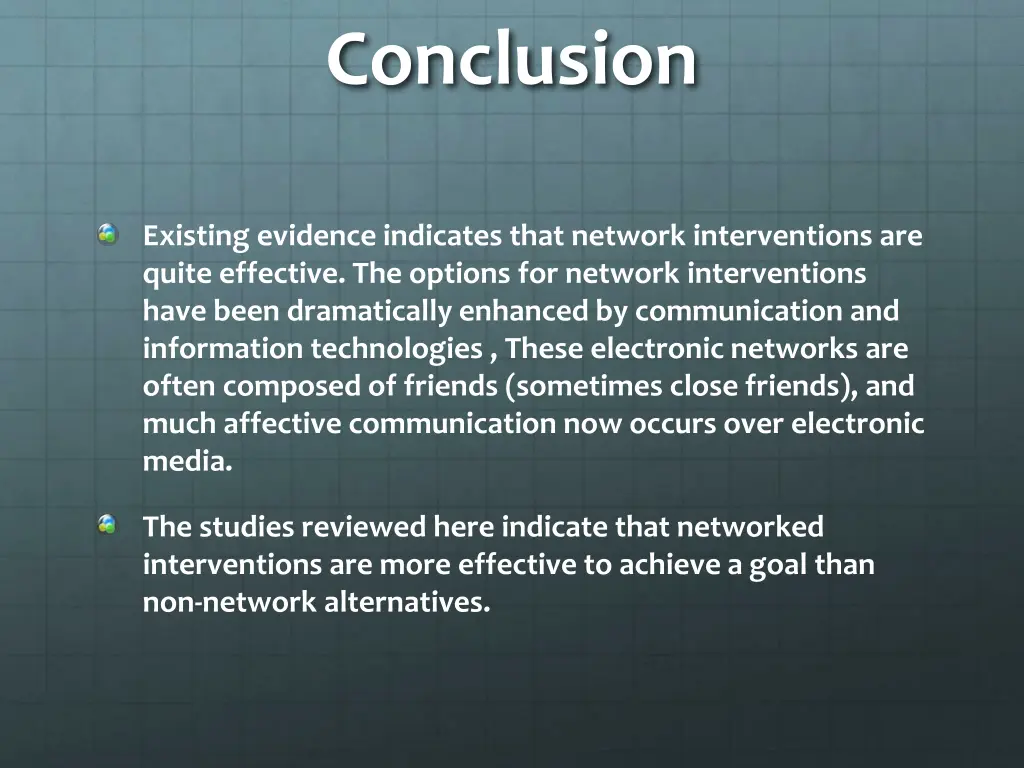 conclusion
