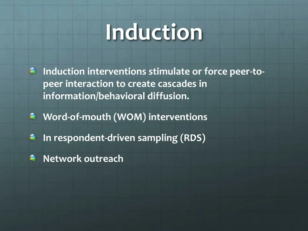 induction