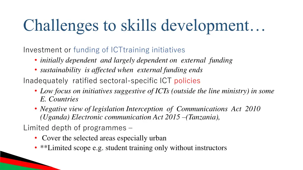 challenges to skills development 1