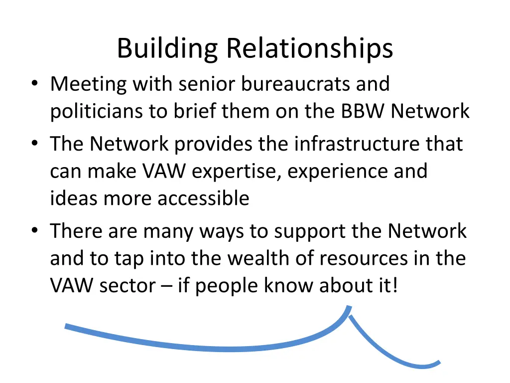 building relationships meeting with senior